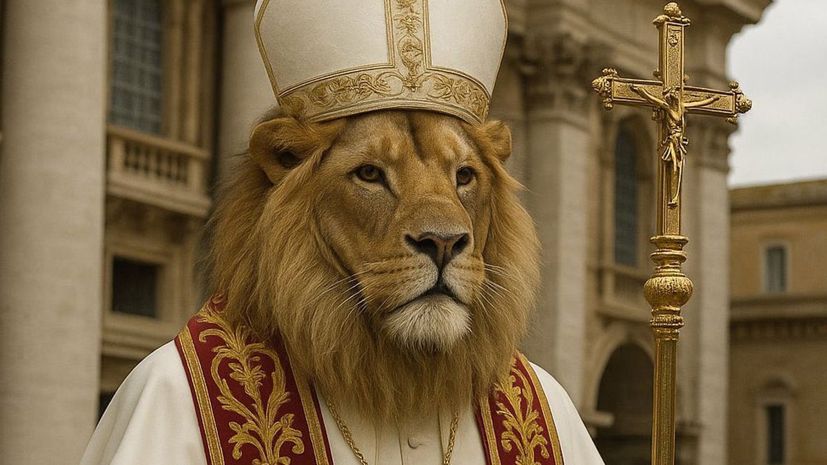 El papa León, que dio a conocer Javier Milei.