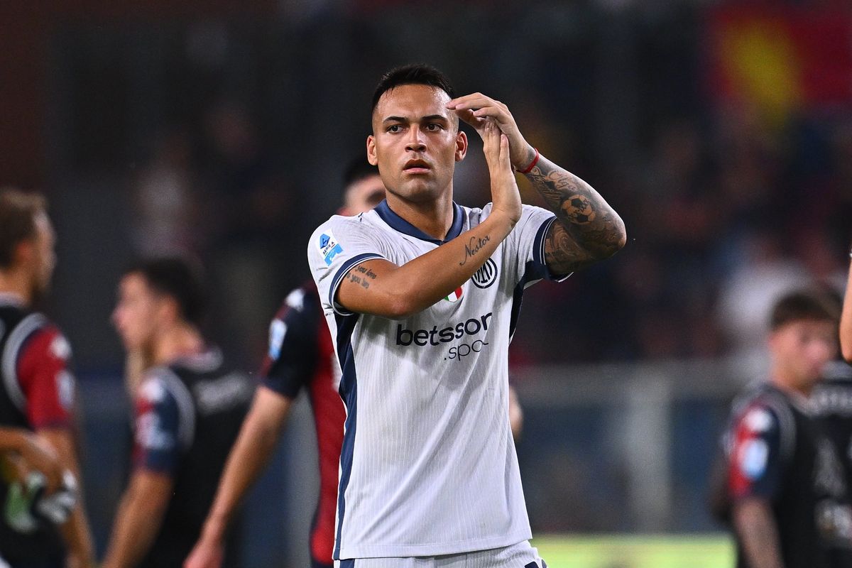 Lautaro fue remplazado poco antes del final.