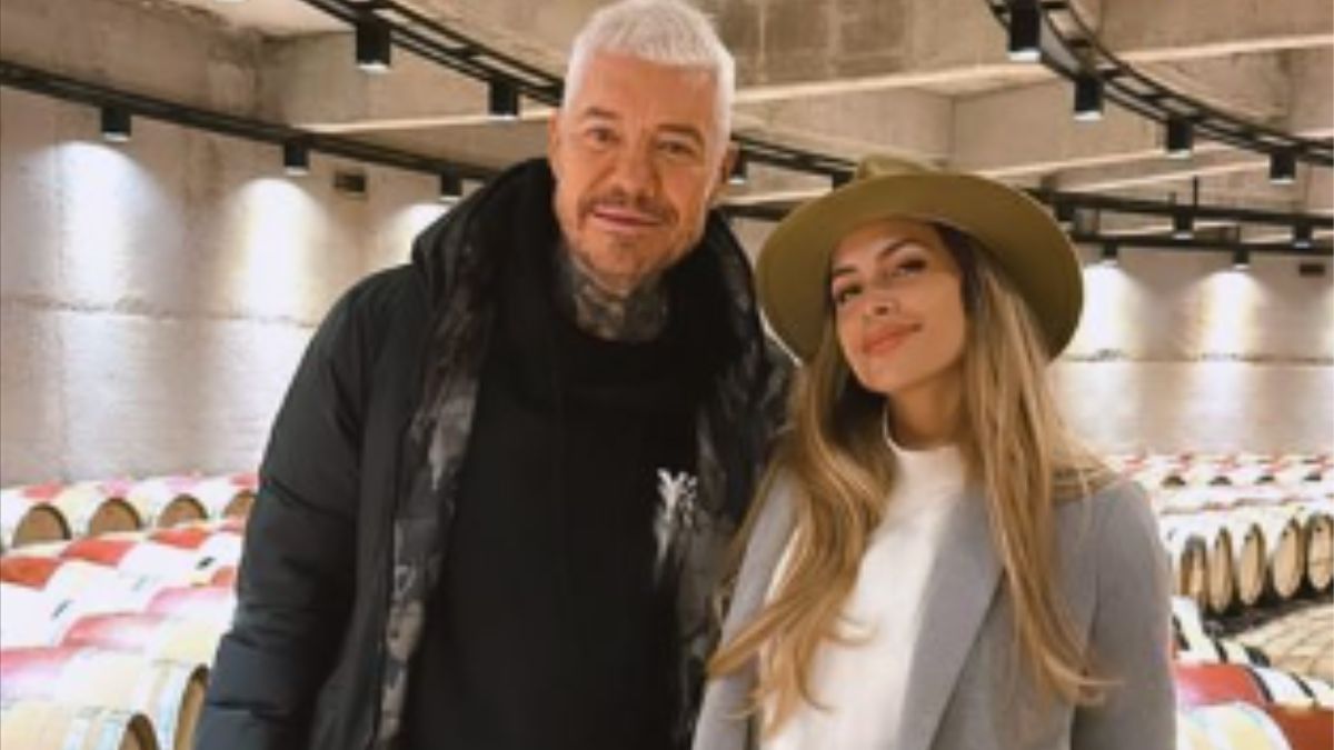 Marcelo Tinelli y su novia Milett Figueroa llegaron a Mendoza y disfrutaron  del mundo del vino