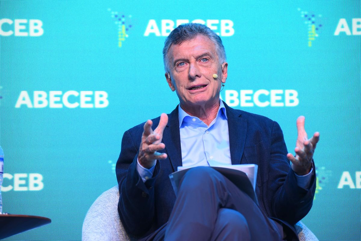 El presidente del PRO, Mauricio Macri, habló en el 14° Foro de ABECEB. El presidente del PRO, Mauricio Macri, habló en el 14° Foro de ABECEB.