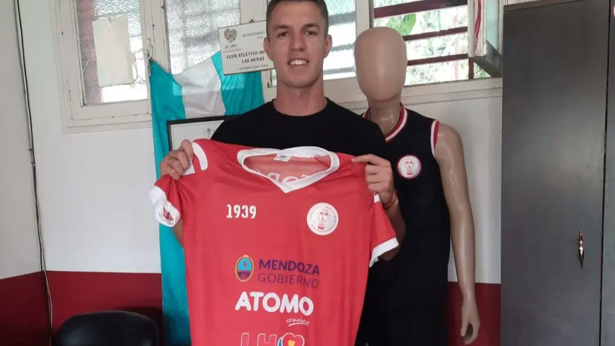 El defensor Brian Alferez firmó su contrasto con Huracán Las Heras.