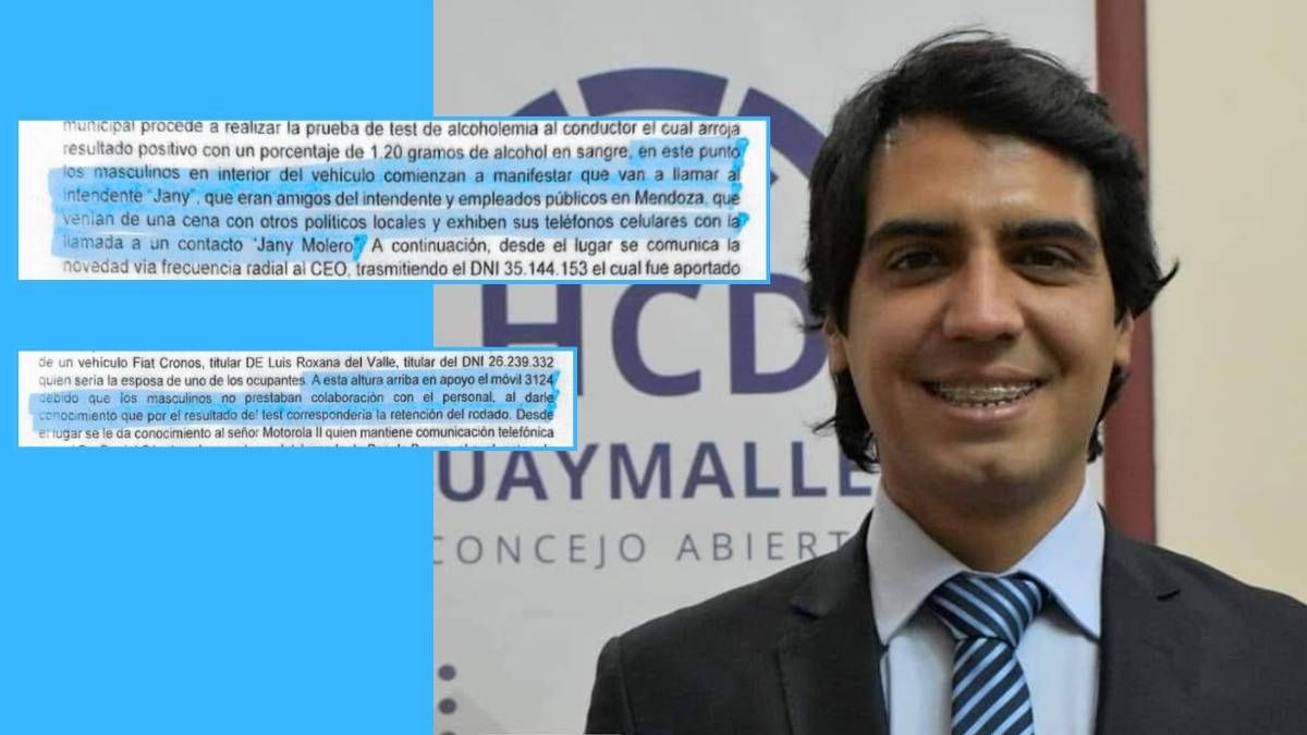 Se conoció el acta policial de la detención del concejal Miqueas Burgoa