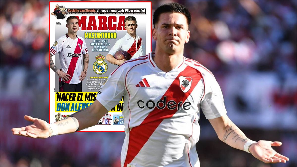 El prestigioso diario español habló del joven talento argentino y lo comparó con una de las mayores glorias del Merengue.