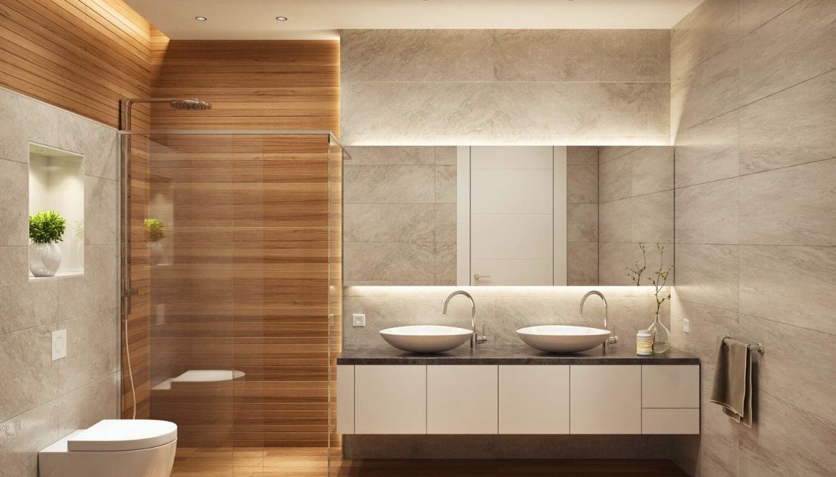 Si quieres renovar tu baño, pero no quieres hacer una gran inversión en azulejos, prueba esta alternativa. Imagen: Pexels