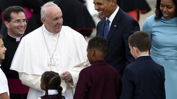 El papa Francisco comenzó su gira por Estados Unidos