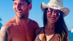 ¡Para morirse de amor! Anto se le declaró a Messi con una canción