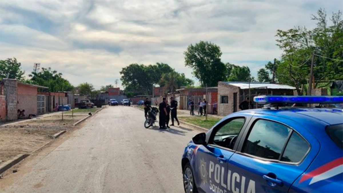 El hecho ocurrió en la esquina de Cafferata y Rueda, del barrio San Francisquito de Rosario.