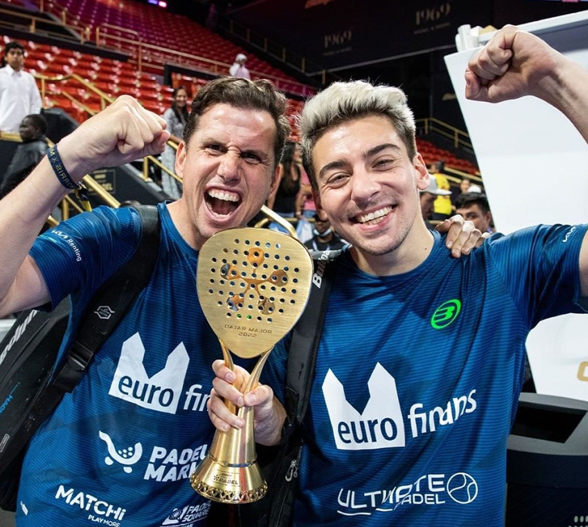 Navarro y Di Nenno, ganadores en Doha, estarán en el Mendoza Premier Padel 2022