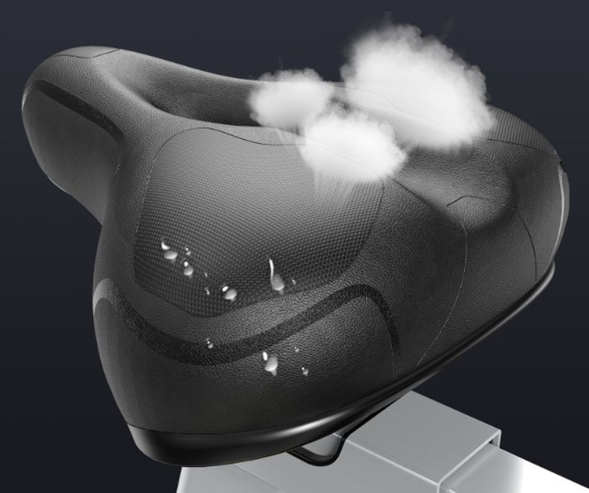 Presenta un asiento acolchado de 4 vías (con una altura entre la costura de 25 - 35 pulgadas) hace más cómodo su funcionamiento. Presenta un asiento acolchado de 4 vías (con una altura entre la costura de 25 - 35 pulgadas) hace más cómodo su funcionamiento.