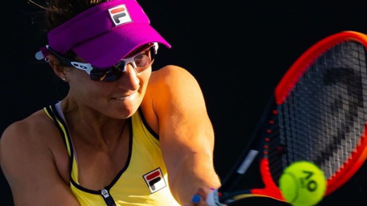 Nadia Podoroska lleva 8 partidos ganados seguidos en el WTA Tour