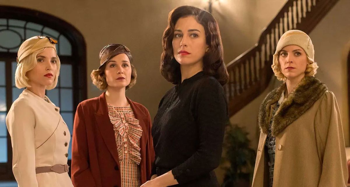 Blanca Suárez protagoniza "Las chicas del cable". Imagen de Netflix. Blanca Suárez protagoniza "Las chicas del cable". Imagen de Netflix.