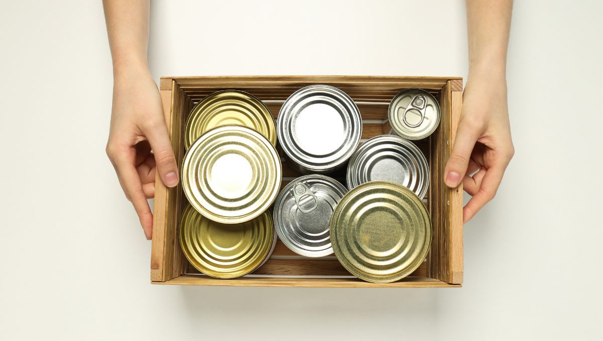Las latas de conservas pueden volverse tu centro de mesa favorito con esta idea de reciclaje y DIY