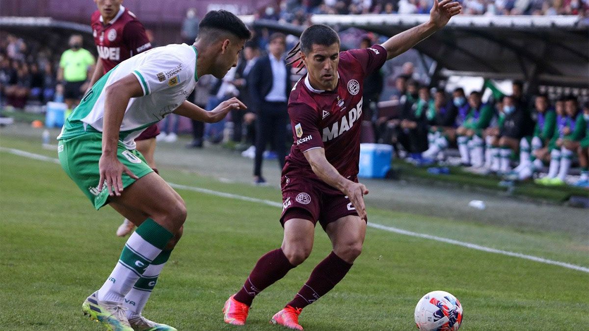 A Lanús le sirvió más el empate en el clásico con Banfield