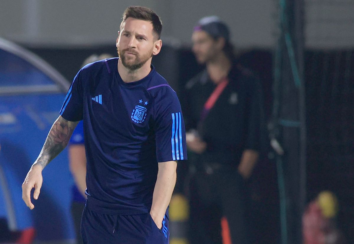 Lionel Messi, capitán de la Selección argentina en el Mundial Qatar 2022.