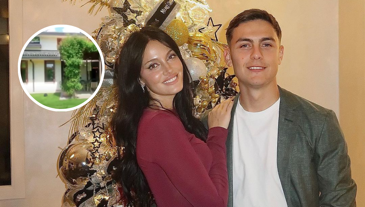 Oriana Sabatini y Paulo Dybala tienen una casa despampanante en Italia.