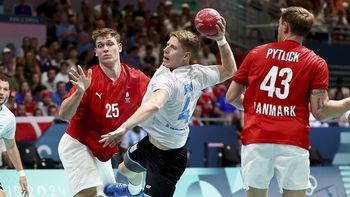 Los Gladiadores, con Andrés Moyano, sufrieron otra derrota en los Juegos Olímpicos París 2024