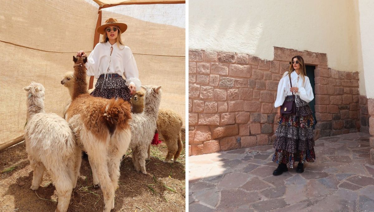 Michelle Salas en Perú. Michelle Salas en Perú.