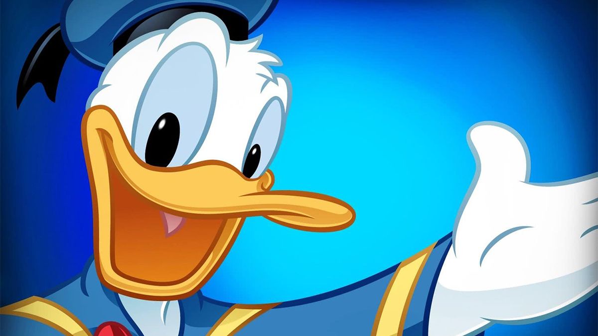 El Pato Donald tenía otra apariencia física en su debut mundial.