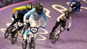 El ciclista sanjuanino Gonzalo Molina fue eliminado de los Juegos Olímpicos París 2024 en BMX Racing