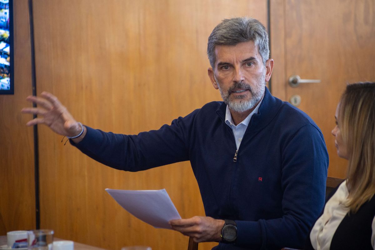 El intendente de Ciudad Ulpiano Suarez. El intendente de Ciudad Ulpiano Suarez.