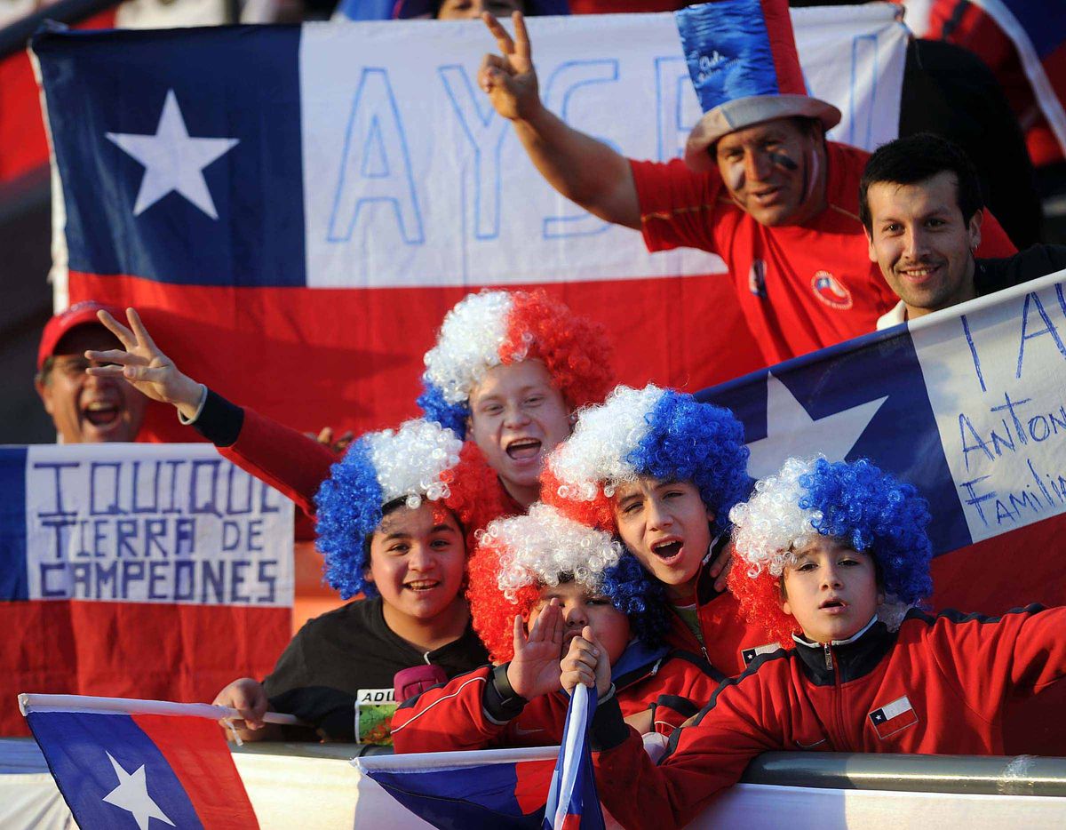 En 2011 los chilenos llegaron a Mendoza masivamente para ver la Copa América.