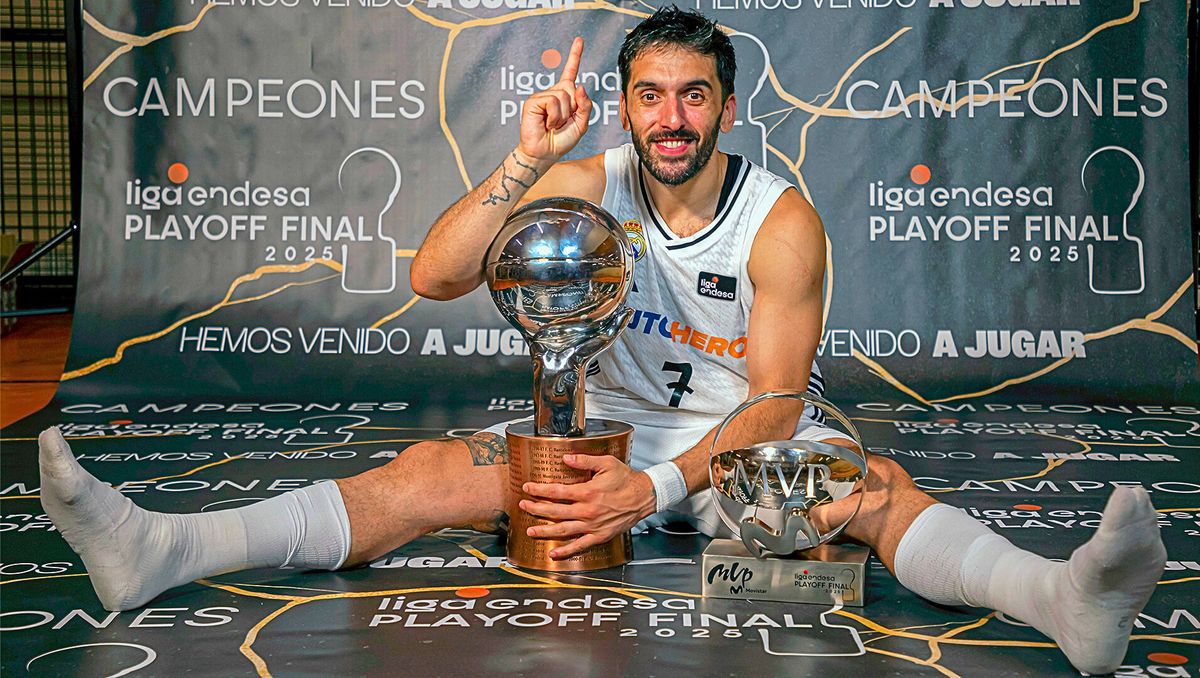 Campazzo acumula 15 títulos en el Madrid.