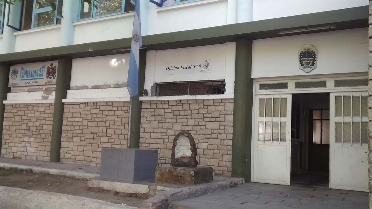 La Oficina Fiscal 8 de la Comisaría 25 de Guaymallén intervino en el caso del joven baleado.