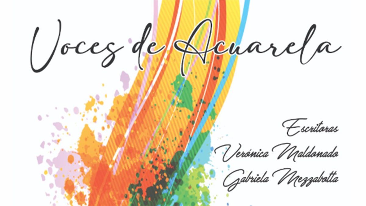 Este sábado a las 21 se presenta el libro Voces de Acuarela.