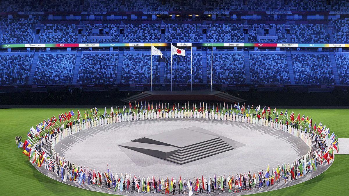 La ceremonia de cierre de los Juegos Olímpicos 2021