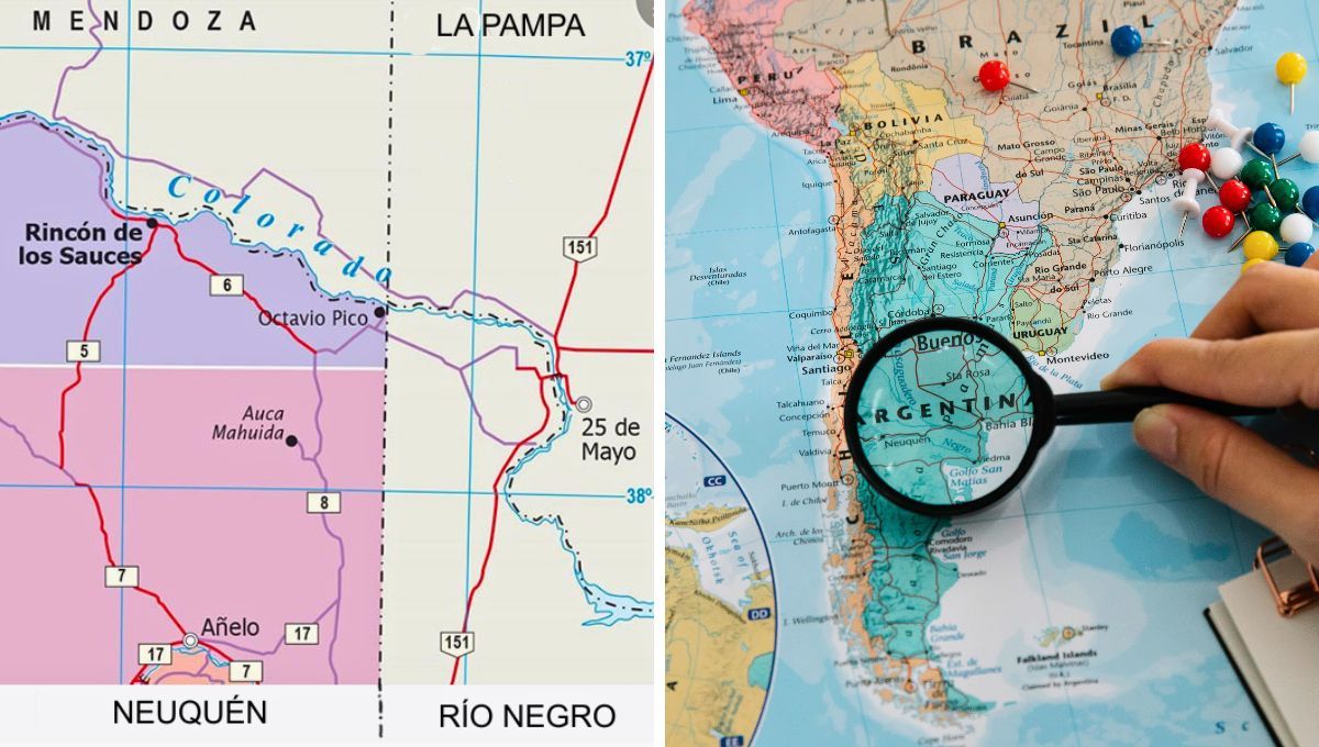 En Argentina existe el único punto donde se encuentran cuatro provincias unidas: Mendoza, Neuquén, La Pampa y Río Negro. En Argentina existe el único punto donde se encuentran cuatro provincias unidas: Mendoza, Neuquén, La Pampa y Río Negro.