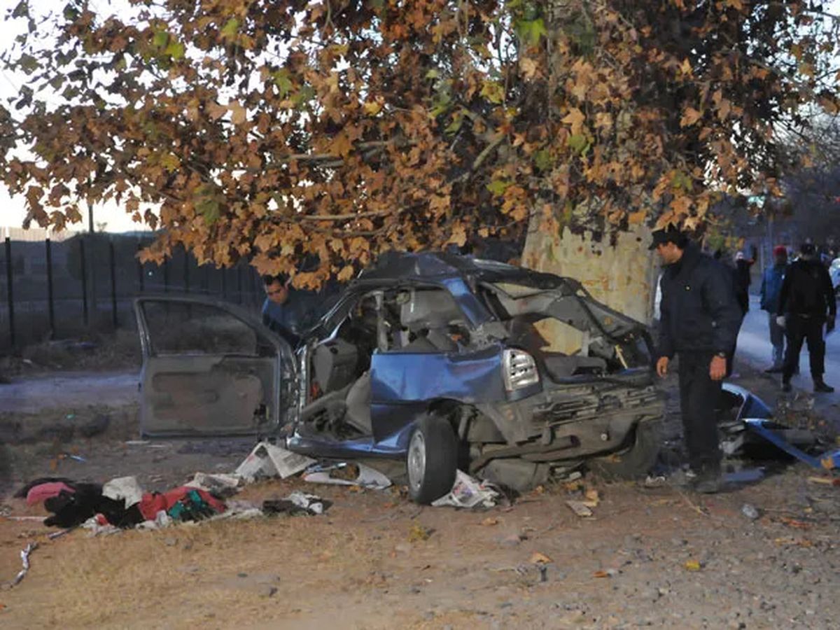 El accidente que dejó a 5 chicos muertos en Guaymallén en 2011.