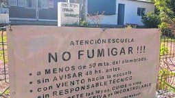 Demandarán a la firma que fumigó cerca de tres escuelas entrerrianas