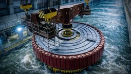 La pieza de 1.200 toneladas que transforma un río de América del Sur en electricidad y desafía a China La pieza de 1.200 toneladas que transforma un río de América del Sur en electricidad y desafía a China