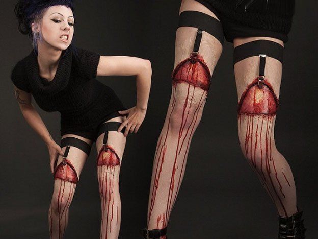 Medias zombis para chicas que están de muerte