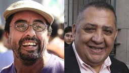 Los dirigentes sociales Fernando Esteche y Luis D´Elía.&nbsp;
