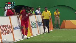 El iraní ciego que clavó un golazo a lo Maradona en los Juegos Paralímpicos