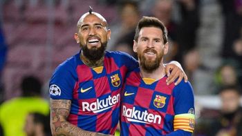 Vidal se rindió ante Messi: lo tuvo de rival, de compañero y lo eligió para el Balón de Oro Vidal se rindió ante Messi: lo tuvo de rival, de compañero y lo eligió para el Balón de Oro