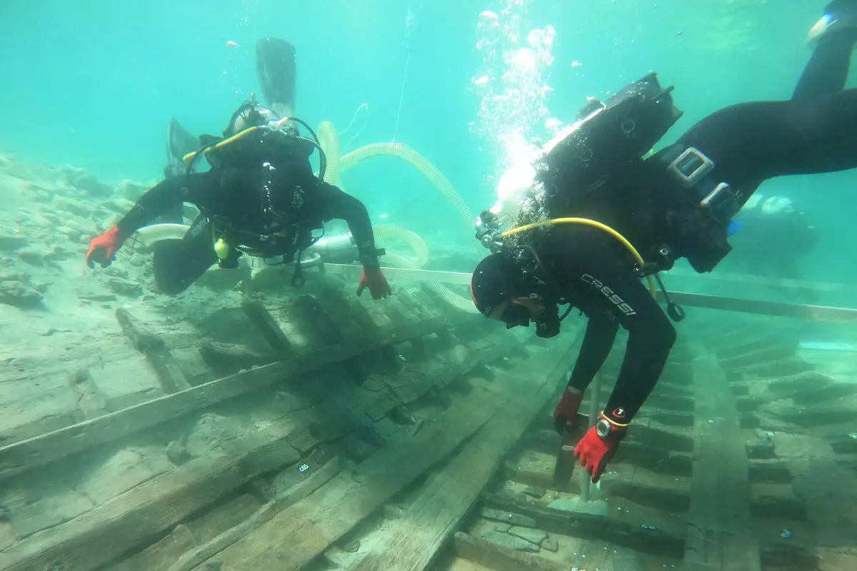 Los arqueólogos submarinos hizieron un descubrimiento muy importante.