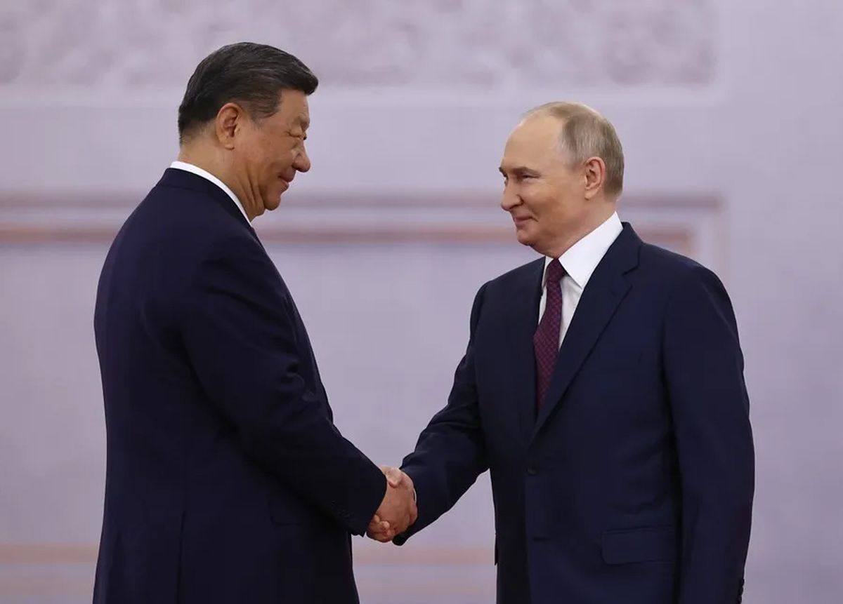 El presidente ruso afirmó que las relaciones entre Rusia y China atraviesan "el mejor momento de su historia". Crédito: EFE. El presidente ruso afirmó que las relaciones entre Rusia y China atraviesan "el mejor momento de su historia". Crédito: EFE.