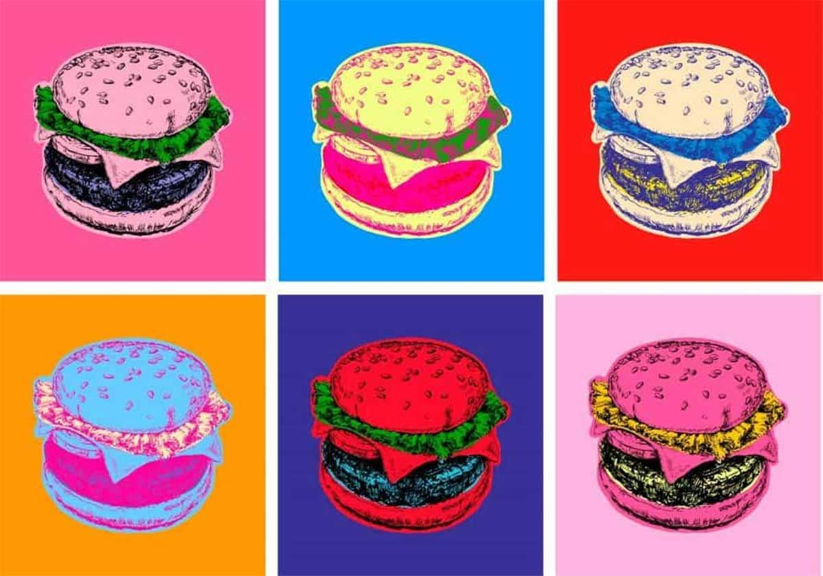 El impacto de la hamburguesa en la cultura pop, como marca global, es de tal magnitud que ha sido uno de los elementos principales en películas y hasta obras de arte como las de Andy Warhol.