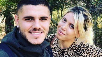 Icardi compartió una imagen de Wanda Nara completamente desnuda