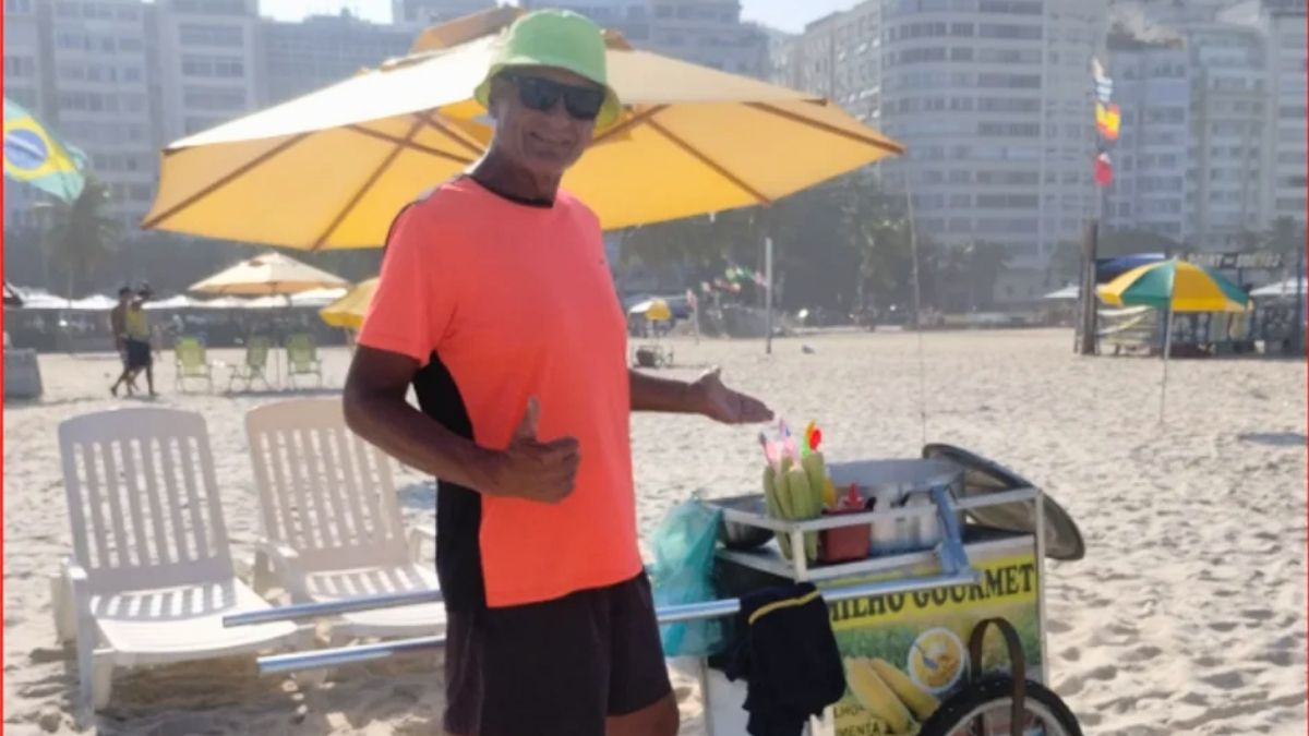 El acusado de racismo es vendedor ambulante en las playas. El acusado de racismo es vendedor ambulante en las playas.