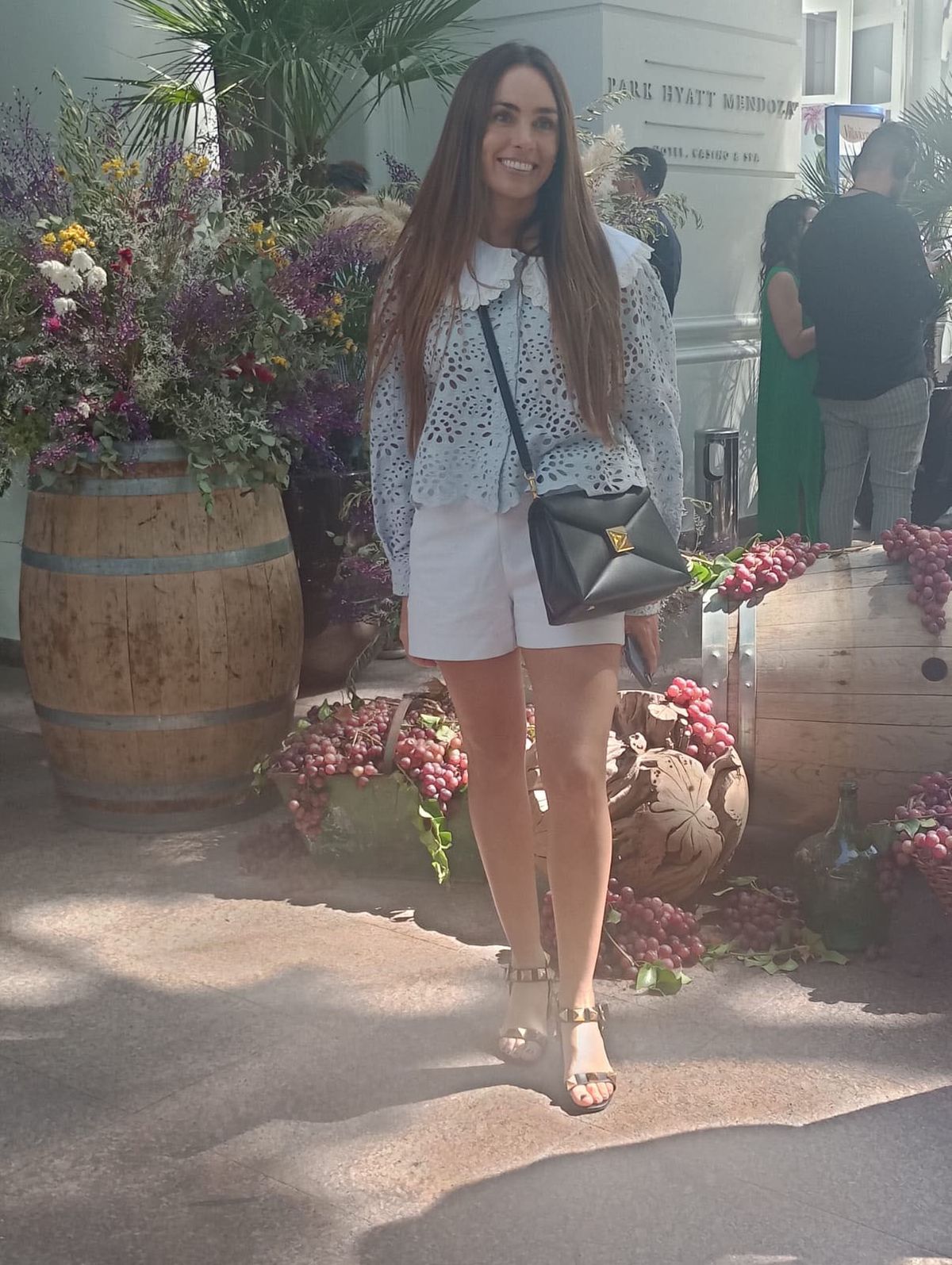 Divina la artista Florencia Aise.