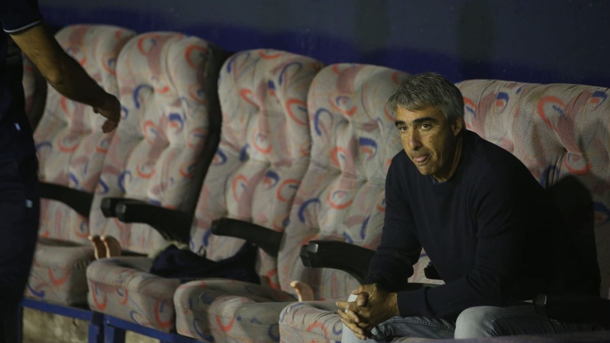 Gabriel Gómez disfrutó mucho el triunfazo de la Lepra ante Rafaela.