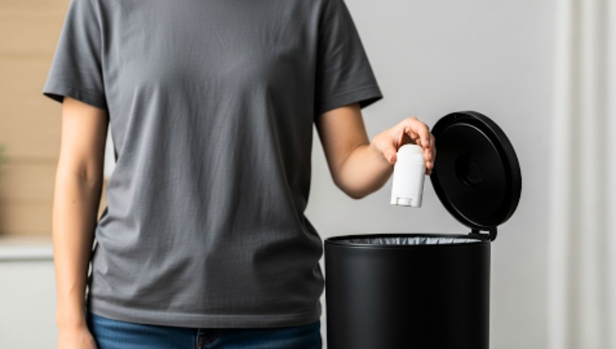 El desodorante tradicional puede ser reemplazado a través del uso de una sencilla mezcla de ingredientes