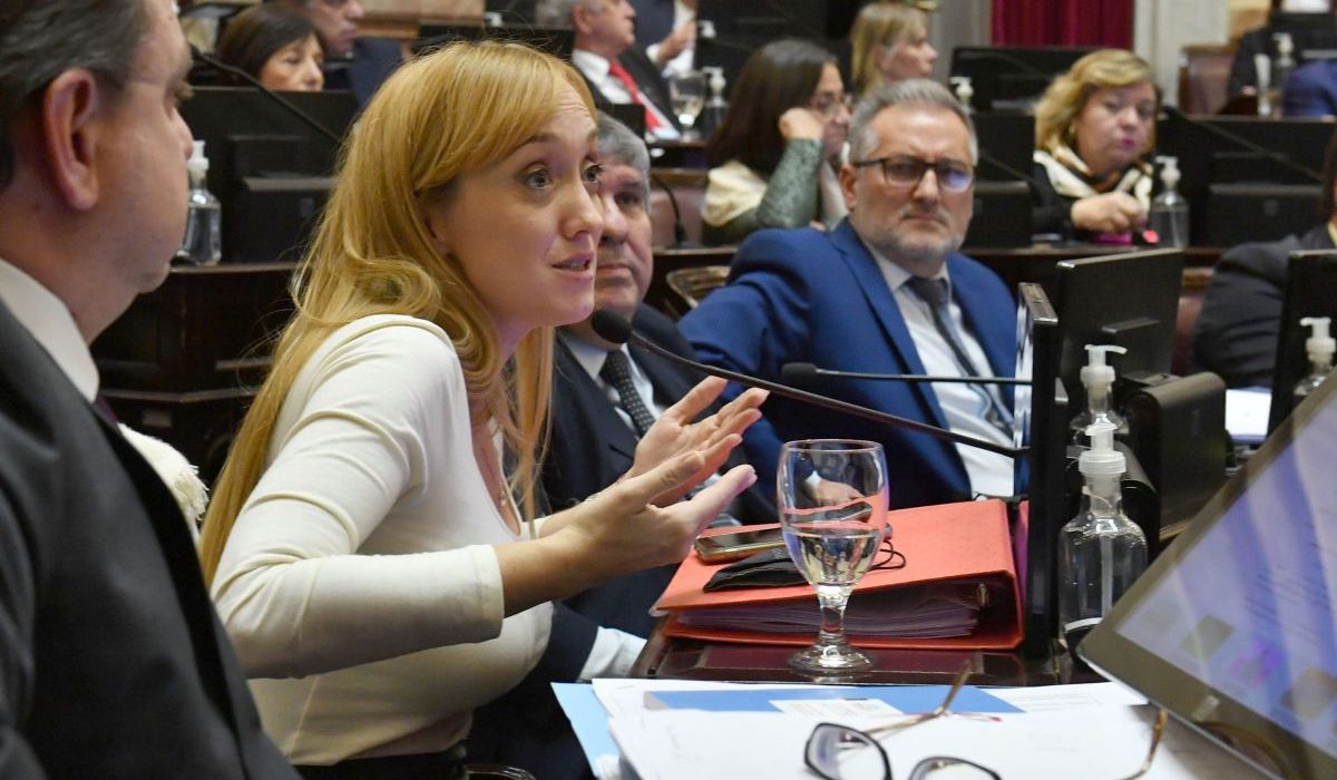 Anabel Fernández Sagasti reaccionó con una promesa ante el dietazo de los senadores.