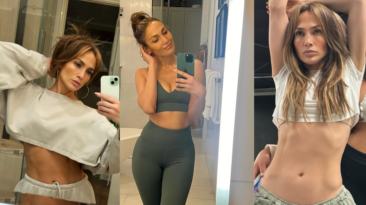 Jennifer Lopez se preocupa por lucir una figura envidiable a sus 55 años.