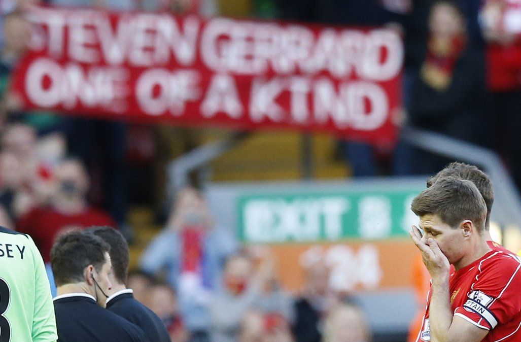 Se retira el gran capitán, Steven Gerrard