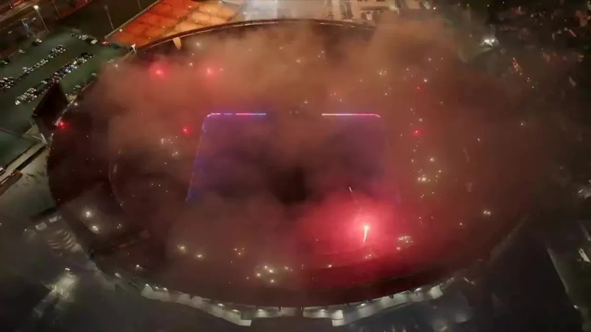 El Monumental se transformó en una caldera.