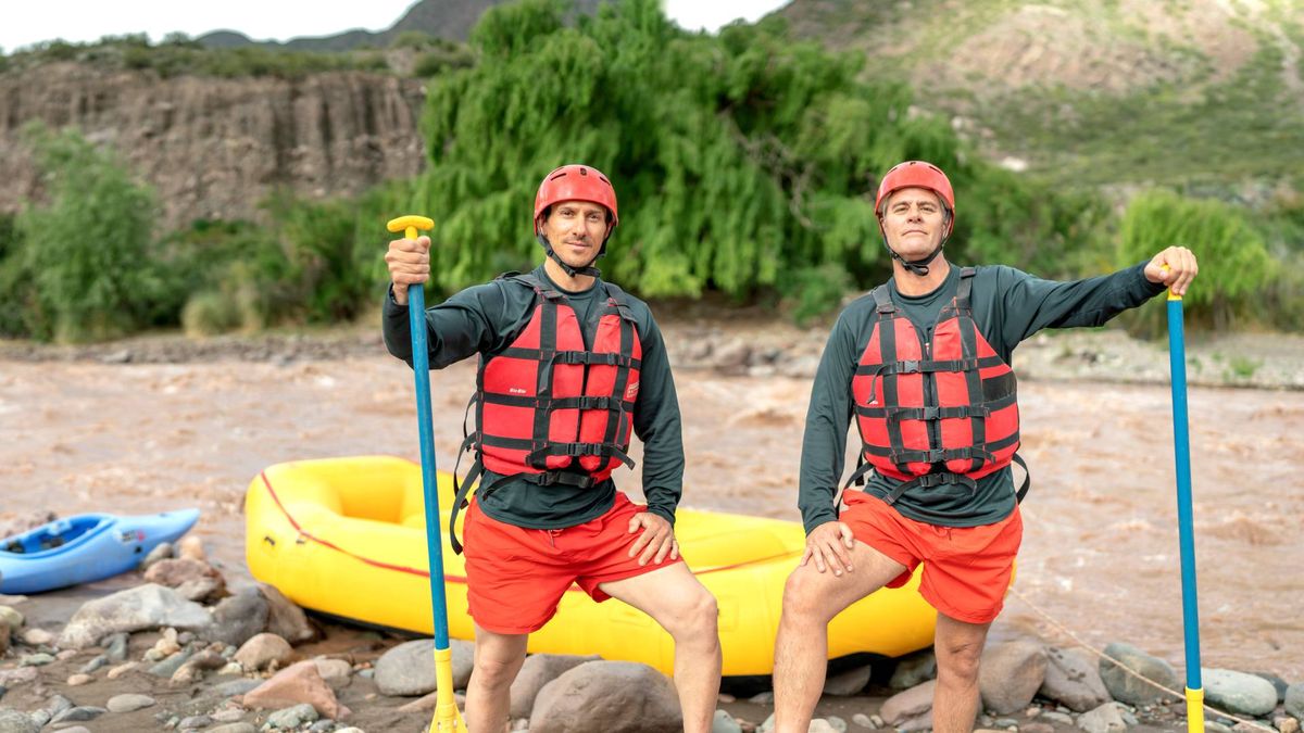 El rafting forma parte del spot en la campaña de verano El rafting forma parte del spot en la campaña de verano